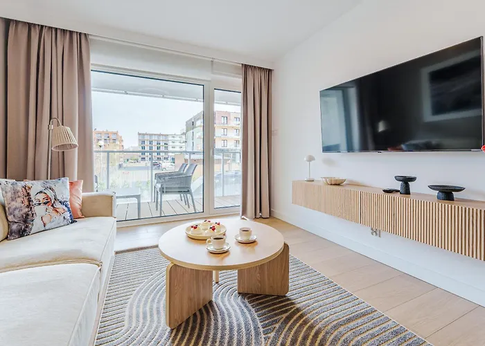 Apartament Morskie Szepty F010 - Basen Fitness Bawialnia Parking W Cenie -polanki Aqua - *