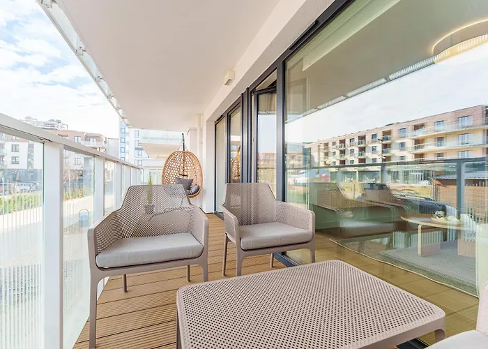 Morskie Szepty F010 - Basen Fitness Bawialnia Parking W Cenie -polanki Aqua - Apartament